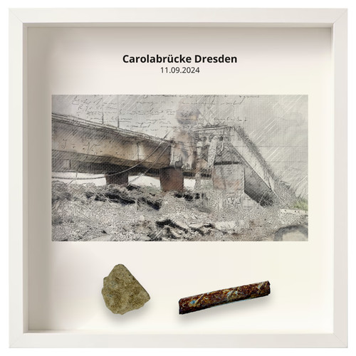Wandkunst carolabrücke - wandkunst,