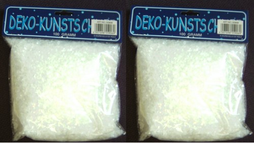 Kunstschnee 200g basteln - kunstschnee,