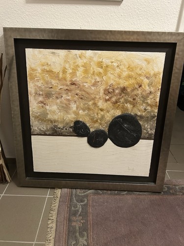 Kunstwerk auf holz - auf,