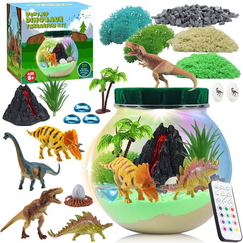 Dinosaurier licht terrarium - dinosaurier, licht-up