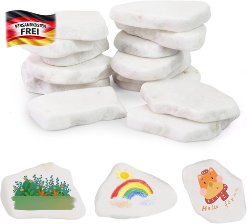 Flache natursteine zum bemalen - flache,