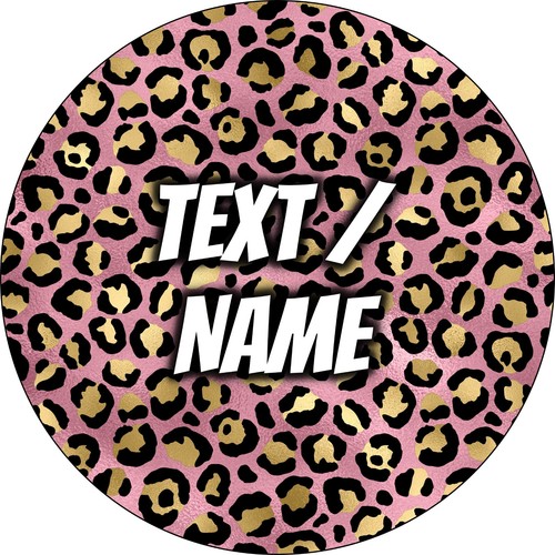 Leopard tortenbild party deko - leopard,