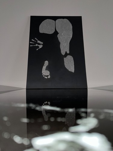 Körper abdruck gemälde - abdruck,