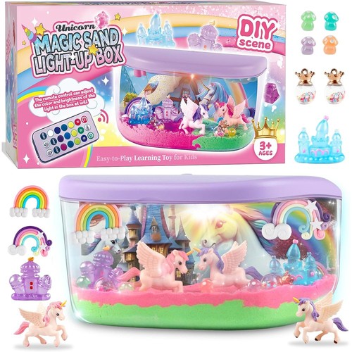 Einhorn kinder bastelset - einhorn, led