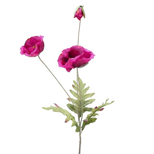 Kunstblumen deko mohnblume - mohnblume, mit
